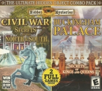 Hidden Mysteries: Civil War: Secrets of the North & South / Buckingham Palace: Secrets of Kings and Queens Box Art