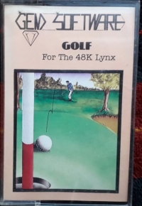 Golf Box Art