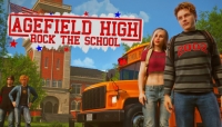 Agefield High: Rock the School Box Art