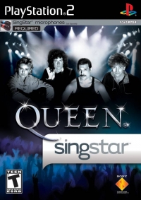 SingStar Queen Box Art
