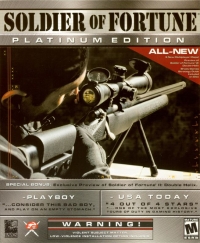 Soldier of Fortune: Platinum Edition Box Art