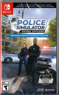 Police Simulator: Patrol Officers: Nintendo Switch Extended Edition Box Art
