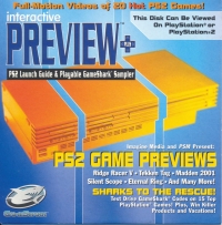 InterAct Interactive Preview Plus:  PS2 Launch Guide & Playable GameShark Sampler Box Art