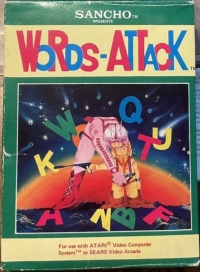 Words-Attack Box Art