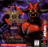 Advanced Dungeons & Dragons: Iron & Blood: Warriors of Ravenloft Demo Box Art