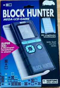 Hartung Block Hunter Mega-LCD-Game Box Art