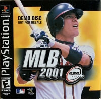 MLB 2001 Demo Disc Box Art