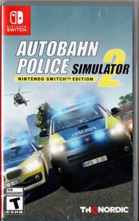 Autobahn Police Simulator 2: Nintendo Switch Edition Box Art