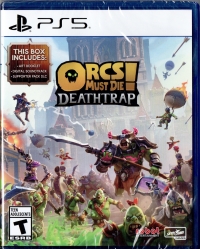 Orcs Must Die! Deathtrap Box Art