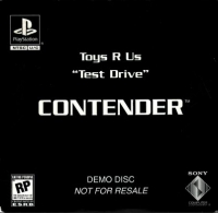 Toys R Us Test Drive: Contender Demo Disc Box Art