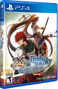 Ys vs. Trails in the Sky: Alternative Saga Box Art