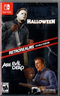 Halloween / Ash vs Evil Dead RetroRealms Double Feature Box Art