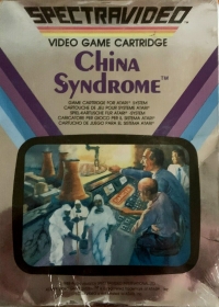 China Syndrome (Spectravideo) Box Art