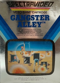 Gangster Alley (Spectravideo) Box Art