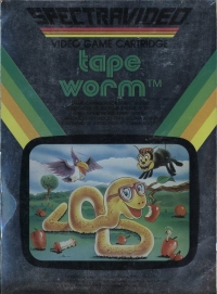 Tape Worm (Spectravideo) Box Art