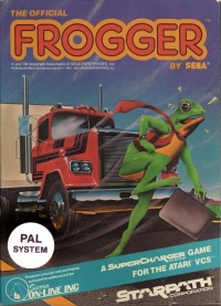 Official Frogger, The Box Art