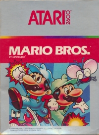 Mario Bros. (grey box) Box Art