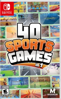 40 Sports Games In 1 Box Art