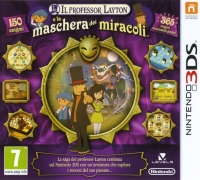 Professor Layton e le Maschera dei Miracoli, Il Box Art