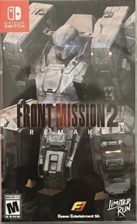 Front Mission 2: Remake (LRS260-CON-CVR) Box Art