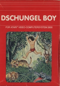 Dschungel Boy (red box) Box Art