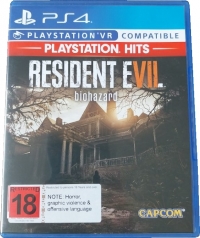 Resident Evil 7: Biohazard - PlayStation Hits [NZ] Box Art