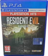 Resident Evil 7: Biohazard - PlayStation Hits (IS70006-45HITS / 2019) Box Art