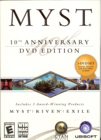 Myst 10th Anniversary DVD Edition (681113-BX2) Box Art