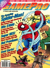 GamePro August 1991 Box Art