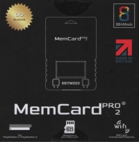 8BitMods MemCard Pro2 (aqua) Box Art