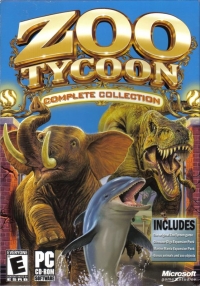 Zoo Tycoon: Complete Collection (0605 Part No. X11-32977) Box Art