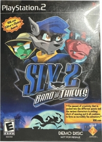 Sly 2: Band of Thieves Demo Disc (SCUS-97457) Box Art