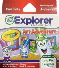 Crayola Art Adventure (Leapster Explorer) Box Art
