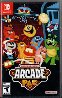 Namco Museum Arcade Pac Box Art