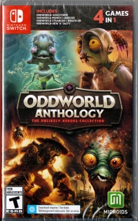 Oddworld Anthology: The Unlikely Heroes Collection Box Art