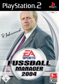 Fussball Manager 2004 Box Art