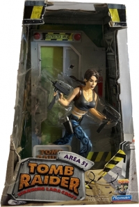 Playmates: Tomb Raider Starring Lara Croft - Area 51 Box Art