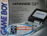 Nintendo Game Boy Advance SP - Platinum/Onyx Limited Edition [CA] Box Art