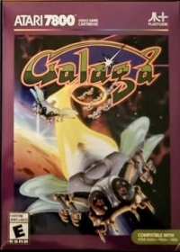 Galaga (purple box) Box Art