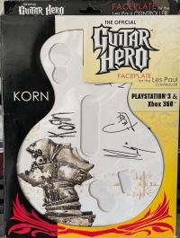 The Official Guitar Hero Faceplate for the Les Paul Controller: Korn Box Art