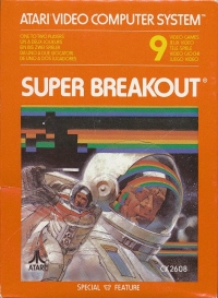 Super Breakout (1988) Box Art