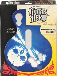 RedOctane The Official Guitar Hero Faceplate for the Les Paul Controller (Jolly Roger) Box Art