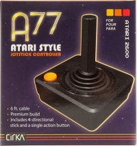 Cirka A77 Atari Style Joystick Controller Box Art