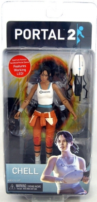 NECA: Portal 2 - Chell Box Art