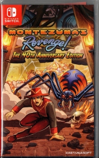 Montezuma's Revenge: The 40th Anniversary Edition Box Art