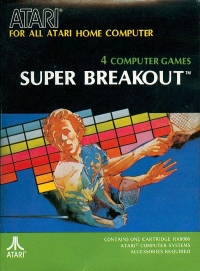 Super Breakout (Atari Corp) Box Art