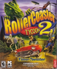 RollerCoaster Tycoon 2: Time Twister (25060J) Box Art