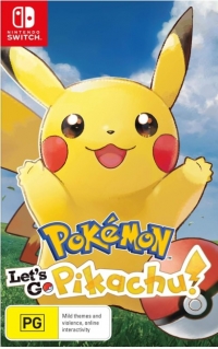 Pokémon: Let's Go, Pikachu! Box Art