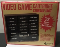 Video Game Cartridge Storage Unit Box Art
