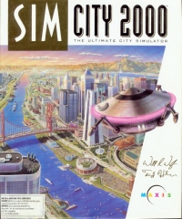 SimCity 2000 (026-27-701-A / IBM 386) Box Art
